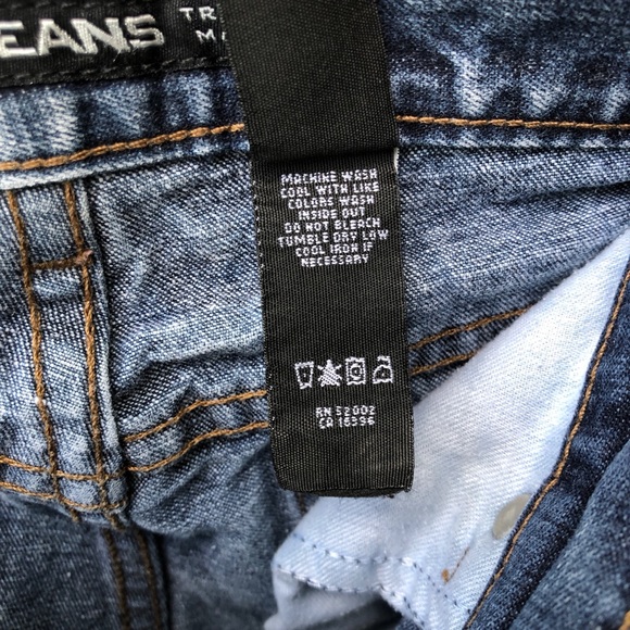 DKNY Jeans Size 10L Vintage 100 % Cotton Made in USA Wow - Picture 11 of 16